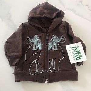 Mini Rotation Graphic Hoodie for Baby